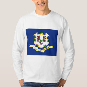 Staatsflagge von Connecticut T-Shirt