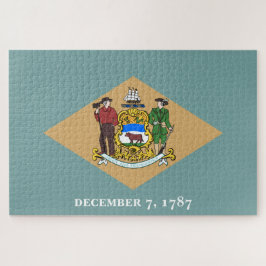 Staatsflagge von Delaware (DE, USA)