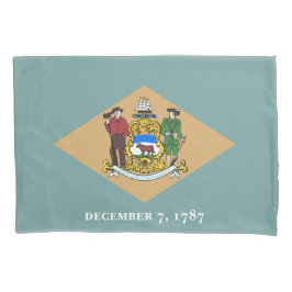 Staatsflagge von Delaware (DE, USA) Kissenbezug