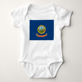 Staatsflagge von Idaho Baby Strampler