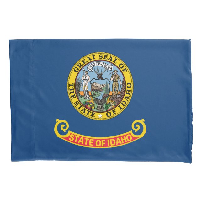 Staatsflagge von Idaho Kissenbezug (Vorderseite)