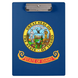 Staatsflagge von Idaho Klemmbrett