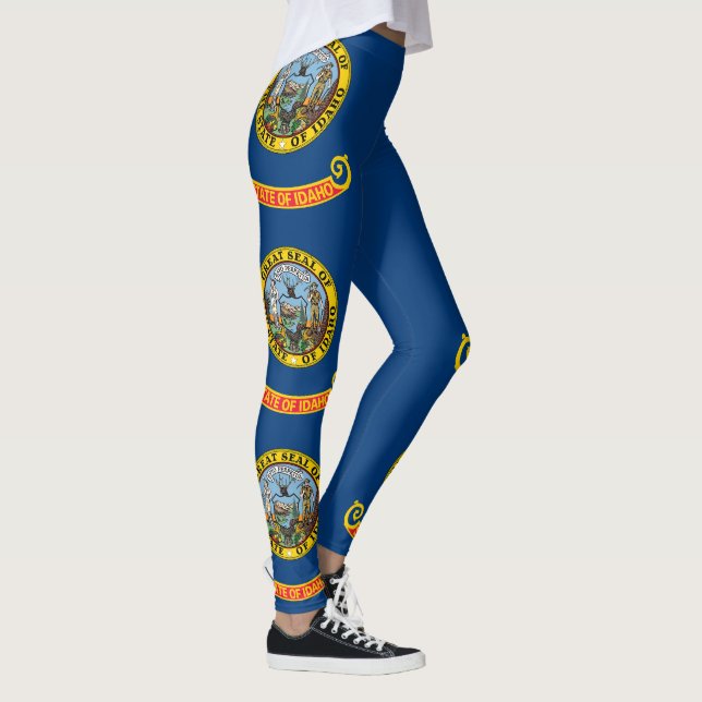 Staatsflagge von Idaho Leggings (Rechts)