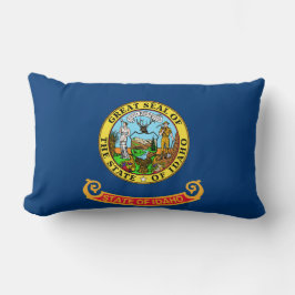 Staatsflagge von Idaho Lendenkissen