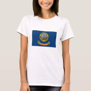 Staatsflagge von Idaho T-Shirt