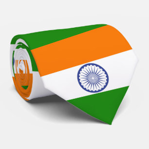 Staatsflagge von Indien Ashoka Chakra Krawatte