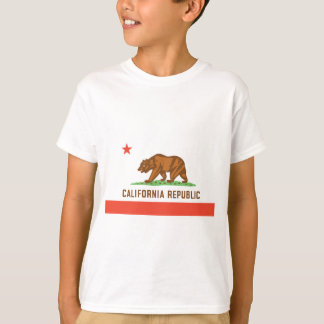 Staatsflagge von Kalifornien T-Shirt