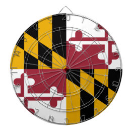 Staatsflagge von Maryland Dartscheibe