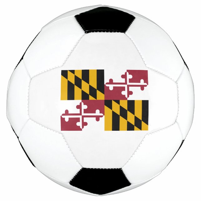 Staatsflagge von Maryland Fußball (Vorderseite)