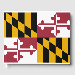 Staatsflagge von Maryland Gästebuch