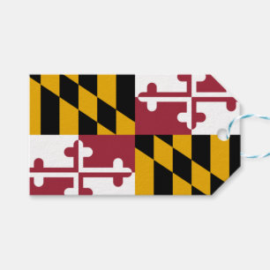 Staatsflagge von Maryland Geschenkanhänger