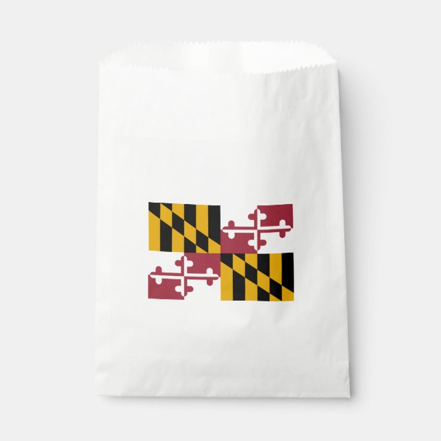 Staatsflagge von Maryland Geschenktütchen (Vorderseite)