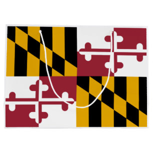 Staatsflagge von Maryland Große Geschenktüte