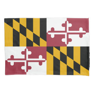 Staatsflagge von Maryland Kissenbezug