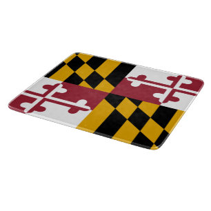 Staatsflagge von Maryland Schneidebrett