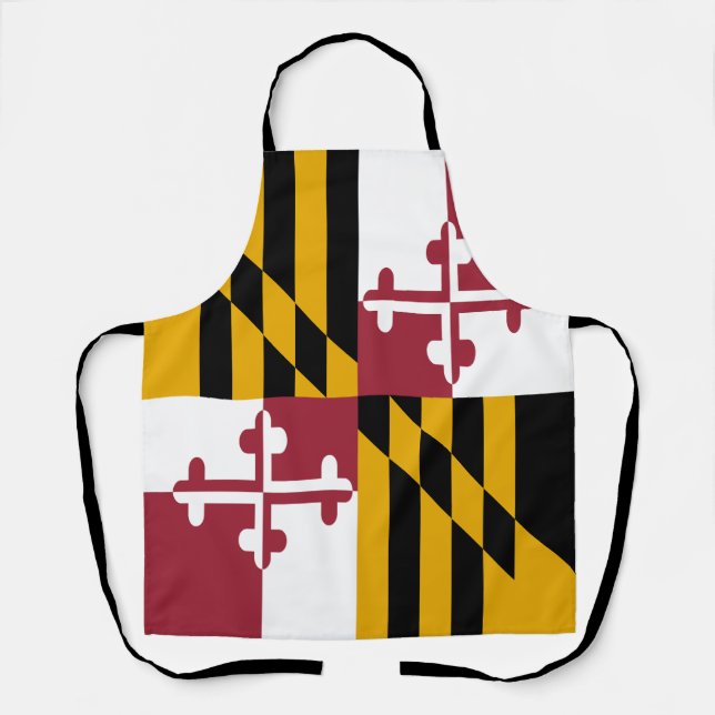 Staatsflagge von Maryland Schürze (Vorderseite)