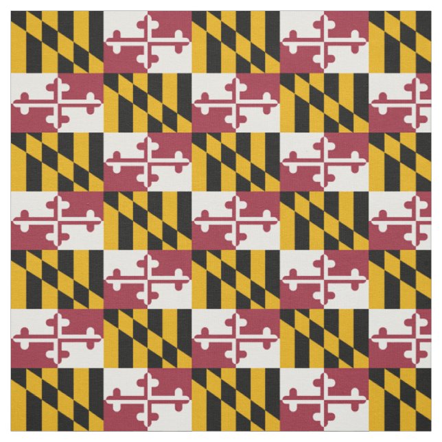Staatsflagge von Maryland Stoff (Muster)