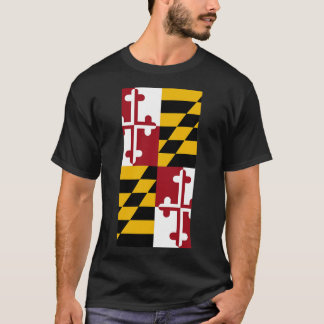 Staatsflagge von Maryland T-Shirt