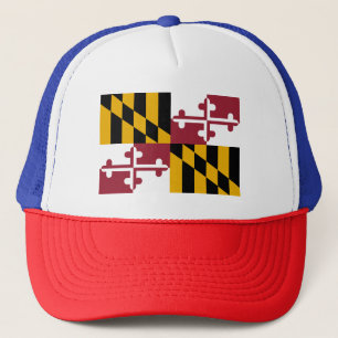 Staatsflagge von Maryland Truckerkappe