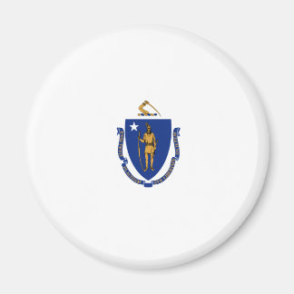 Staatsflagge von Massachusetts Magnet