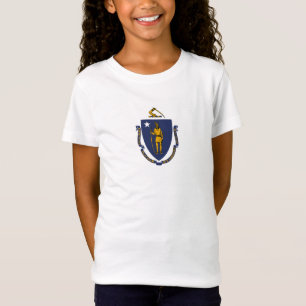 Staatsflagge von Massachusetts T-Shirt