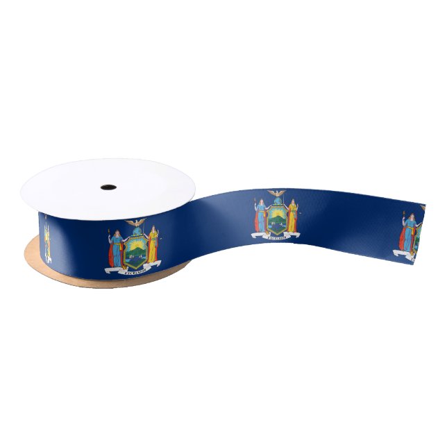 Staatsflagge von Michigan Satinband (Spule)