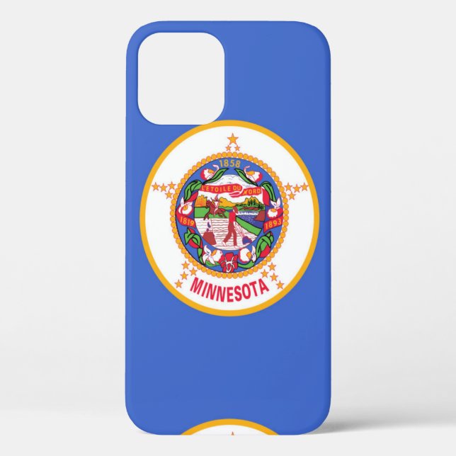 Staatsflagge von Minnesota Case-Mate iPhone Hülle (Rückseite)