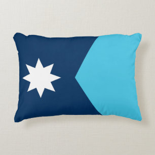 Staatsflagge von Minnesota Dekokissen