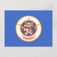Staatsflagge von Minnesota