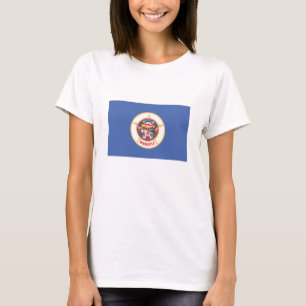 Staatsflagge von Minnesota T-Shirt