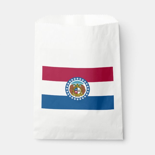 Staatsflagge von Missouri Geschenktütchen (Vorderseite)