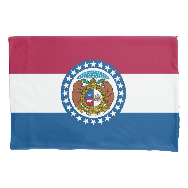Staatsflagge von Missouri Kissenbezug (Vorderseite)