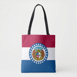 Staatsflagge von Missouri Tasche