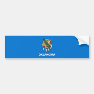 Staatsflagge von Oklahoma Autoaufkleber