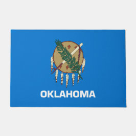 Staatsflagge von Oklahoma Fußmatte