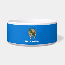 Staatsflagge von Oklahoma Napf