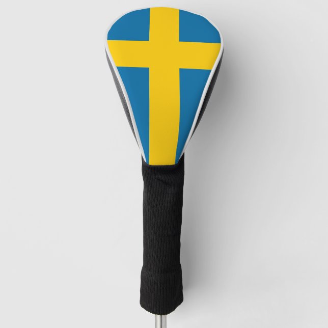 Staatsflagge von Schweden Golf Headcover (Vorderseite)
