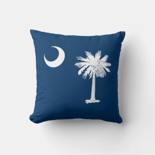 Staatsflagge von South Carolina Kissen
