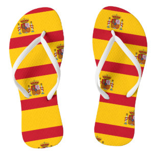 Staatsflagge von Spanien Flip Flops