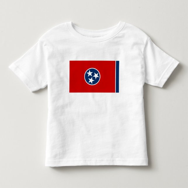 Staatsflagge von Tennessee Kleinkind T-shirt (Vorderseite)