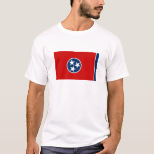 Staatsflagge von Tennessee T-Shirt