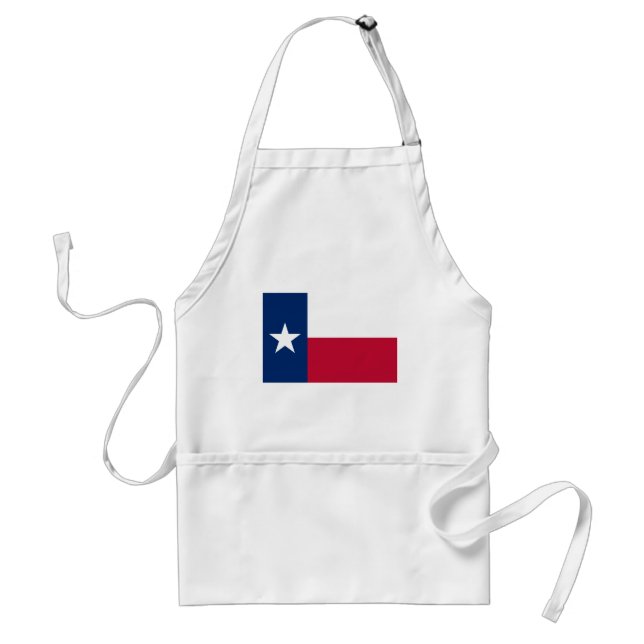 Staatsflagge von Texas Schürze (Vorne)