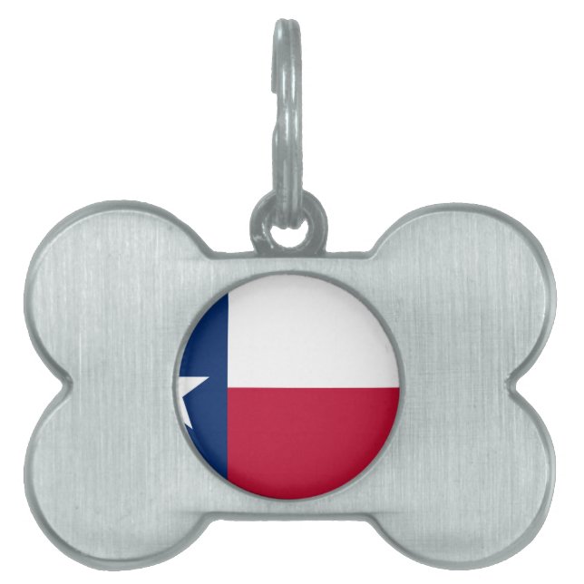 Staatsflagge von Texas Tiermarke (Vorderseite)