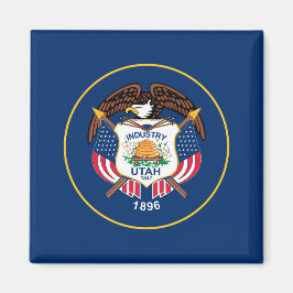 Staatsflagge von Utah Magnet