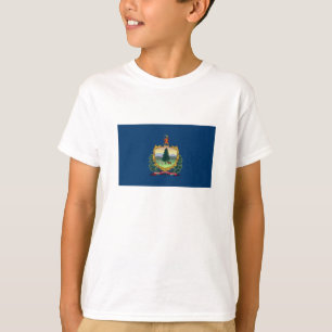 Staatsflagge von Vermont T-Shirt