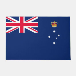 Staatsflagge von Victoria (Australien) Fußmatte
