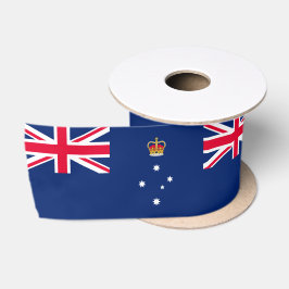 Staatsflagge von Victoria (Australien) Satinband