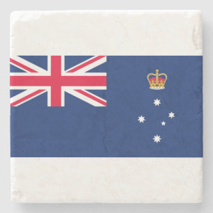 Staatsflagge von Victoria (Australien) Steinuntersetzer