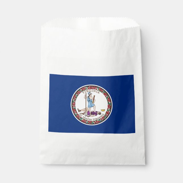 Staatsflagge von Virginia Geschenktütchen (Vorderseite)