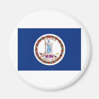 Staatsflagge von Virginia Magnet
